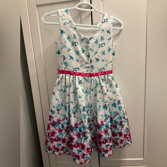 2/$15 Gymboree girls Sz 8 floral dress - Picture 2 of 3
